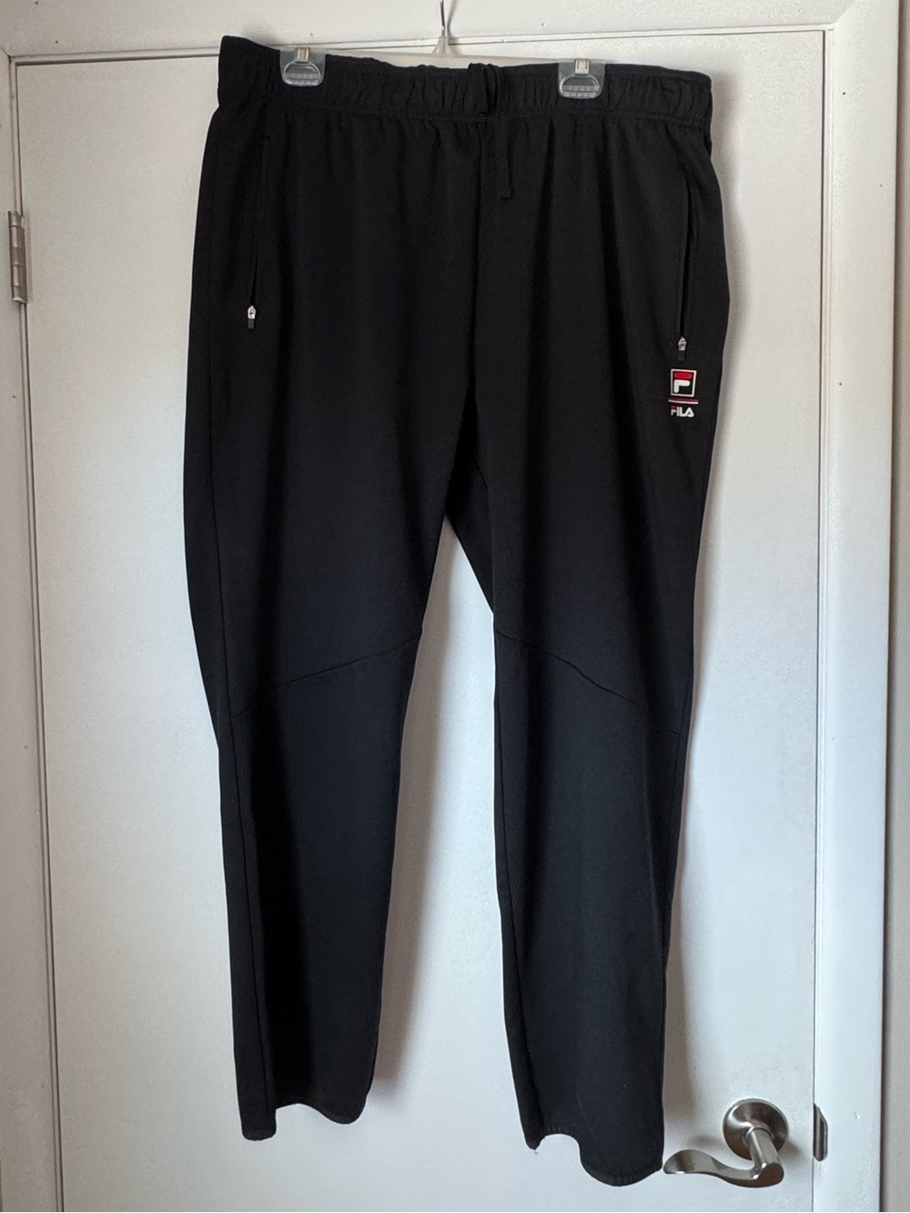 FILA Men’s Black Athletic Track Pants